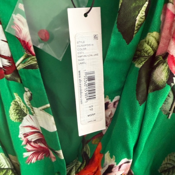 Alice & Olivia NWT ANTONETTE MINI DRESS size 10 - Picture 10 of 15